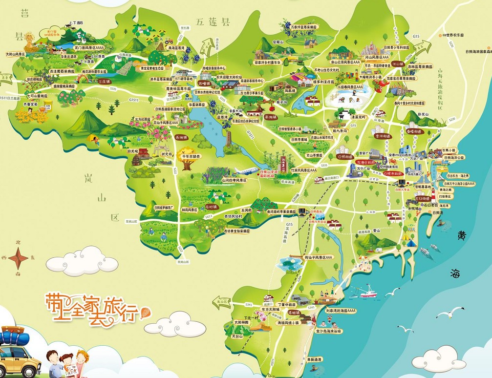 佛罗镇景区使用手绘地图给景区能带来什么好处？